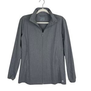 Hang Ten Gray Zip Up Jacket Size S